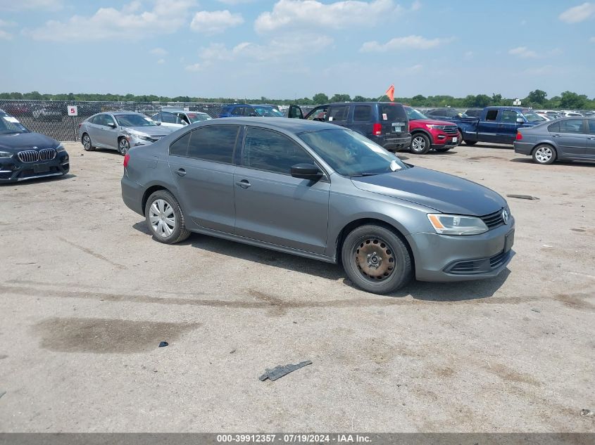 2012 VOLKSWAGEN JETTA 2.0L S