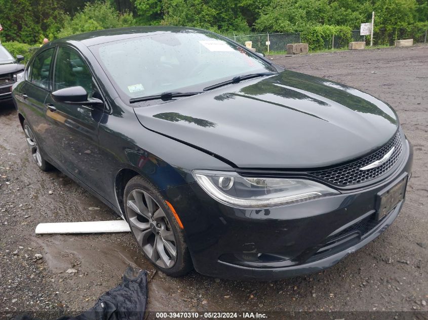 2015 CHRYSLER 200 S