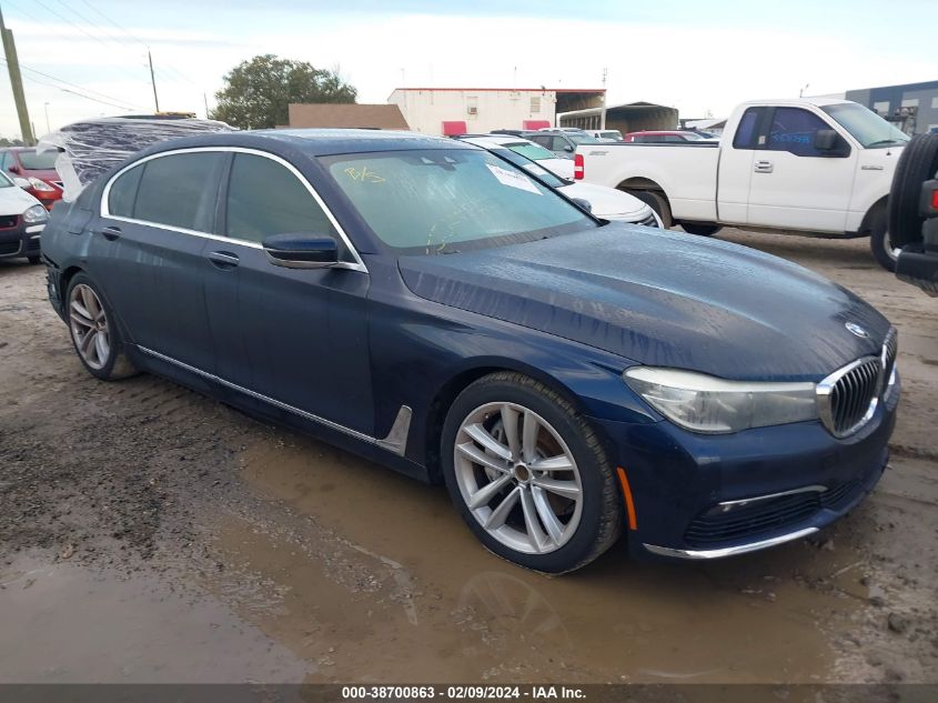 2016 BMW 740I