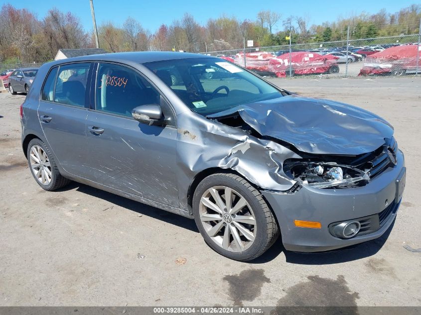 2013 VOLKSWAGEN GOLF 2.0L TDI 4-DOOR