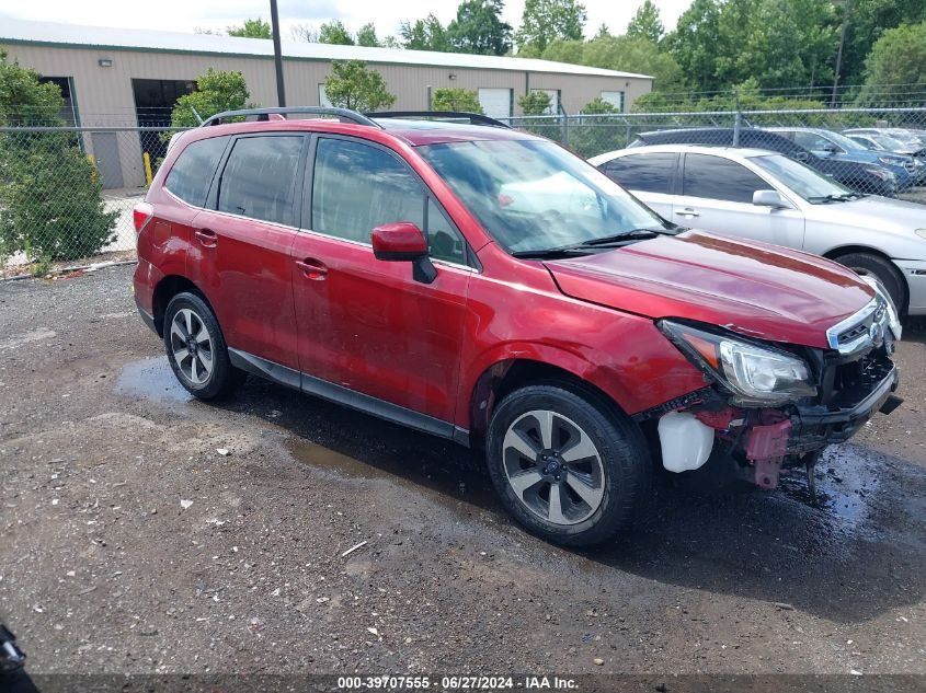 2018 SUBARU FORESTER 2.5I LIMITED