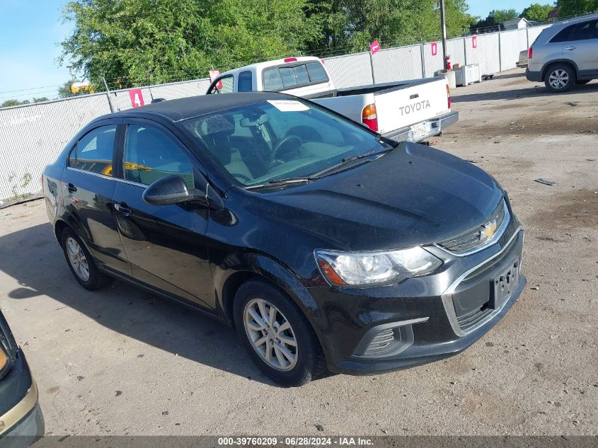 2017 CHEVROLET SONIC LT