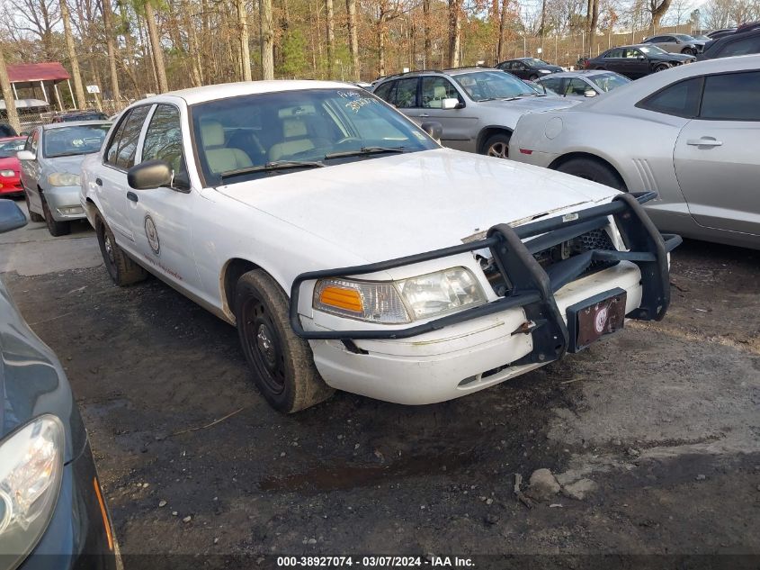 2010 FORD CROWN VICTORIA POLICE/POLICE INTERCEPTOR