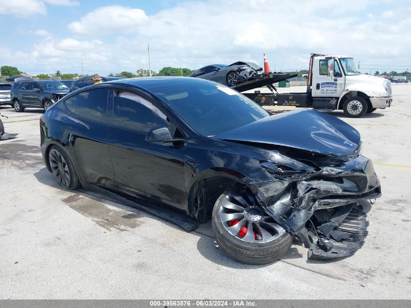 2022 TESLA MODEL Y PERFORMANCE DUAL MOTOR ALL-WHEEL DRIVE