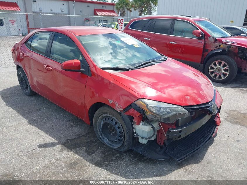 2017 TOYOTA COROLLA LE