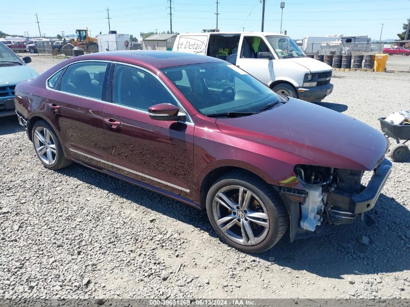 2014 VOLKSWAGEN PASSAT 1.8T SEL PREMIUM