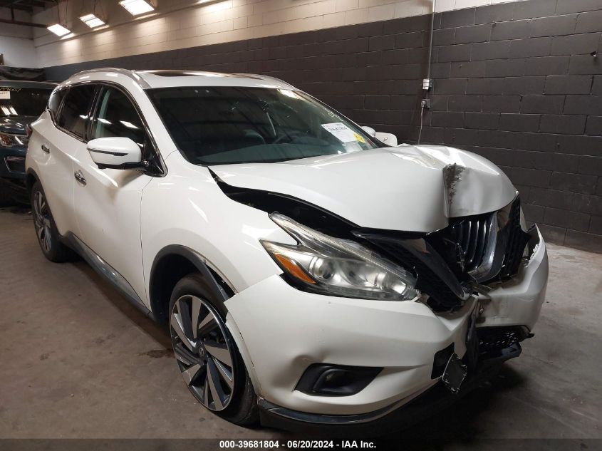 2016 NISSAN MURANO PLATINUM