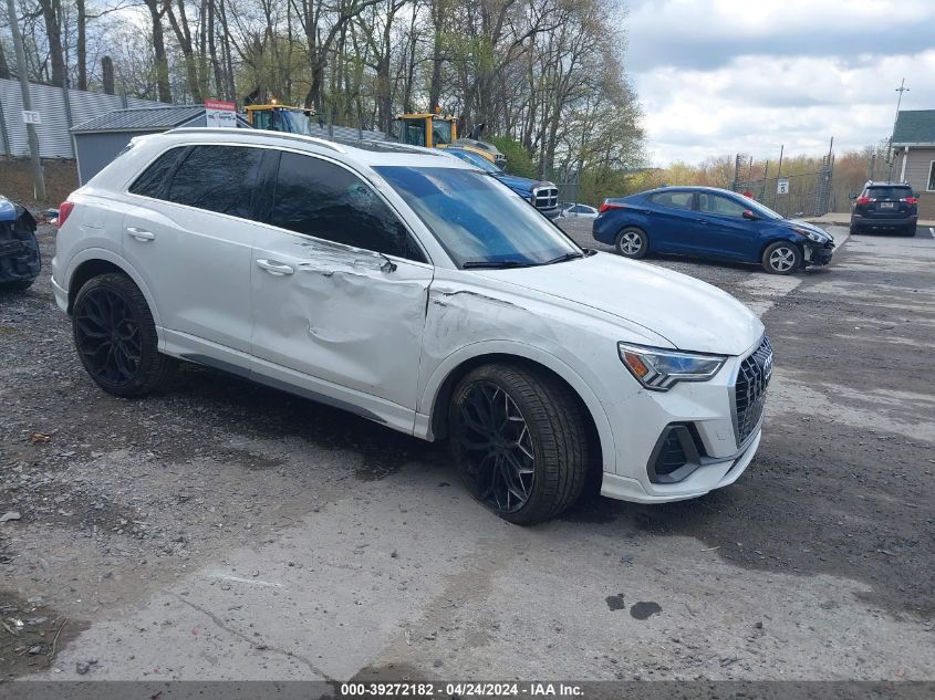 2020 AUDI Q3 PREMIUM PLUS 45 TFSI S LINE QUATTRO TIPTRONIC