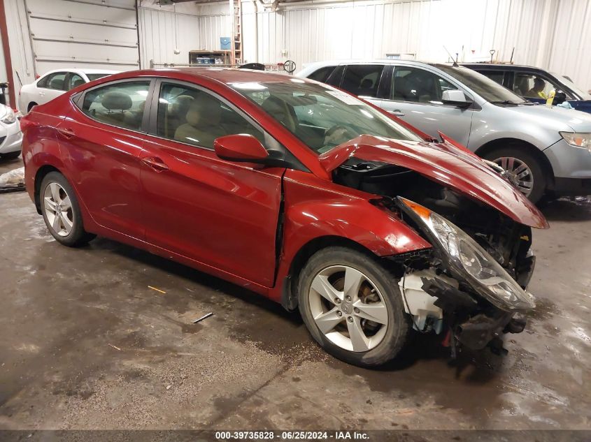 2013 HYUNDAI ELANTRA GLS