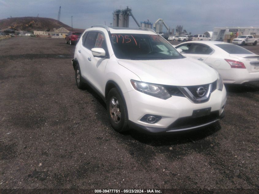 2016 NISSAN ROGUE SL