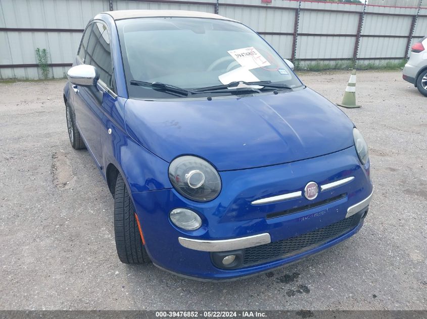 2012 FIAT 500C LOUNGE