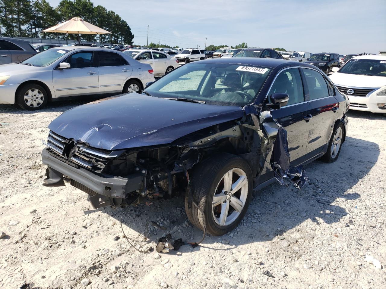 2015 VOLKSWAGEN PASSAT S