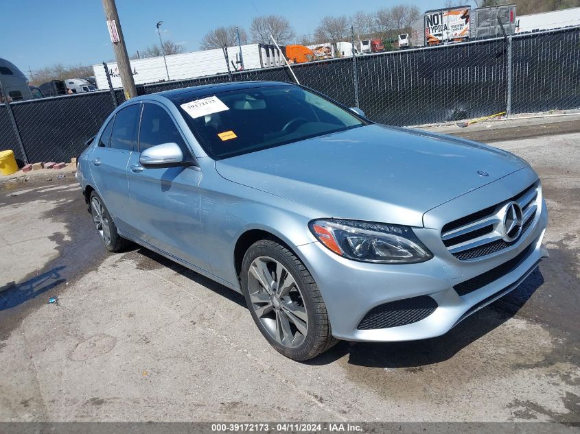 2015 MERCEDES-BENZ C 300 4MATIC/LUXURY 4MATIC/SPORT 4MATIC