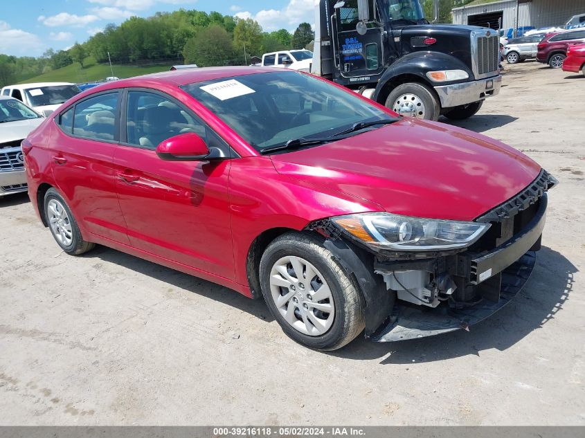 2017 HYUNDAI ELANTRA SE