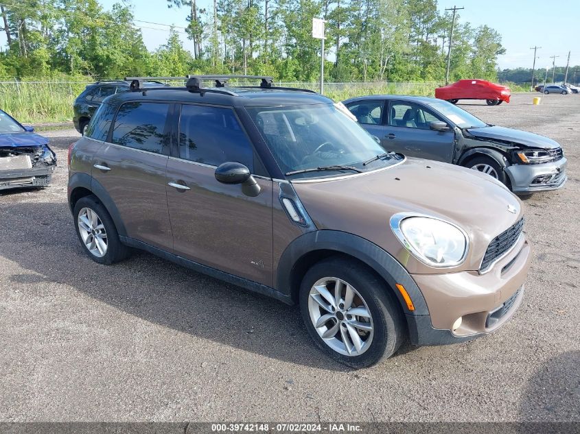 2012 MINI COOPER S COUNTRYMAN