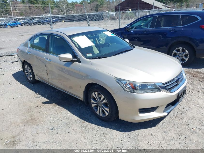 2015 HONDA ACCORD LX