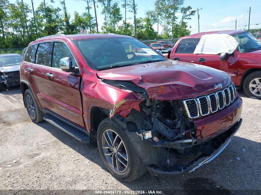 2017 JEEP GRAND CHEROKEE LIMITED 4X4