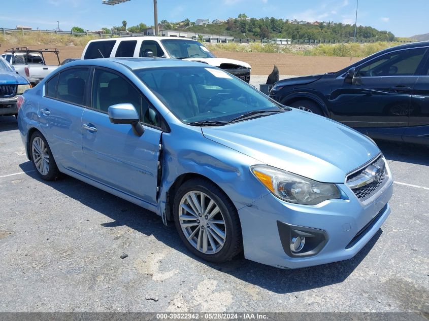 2012 SUBARU IMPREZA 2.0I LIMITED