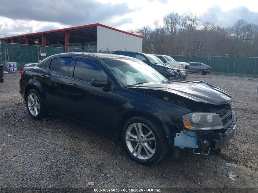 2013 DODGE AVENGER SXT