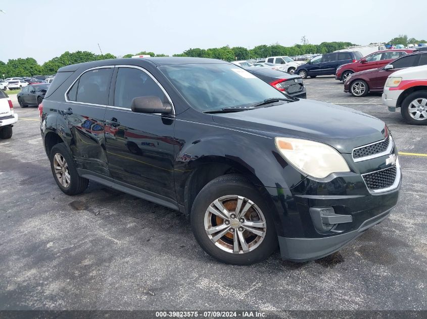 2012 CHEVROLET EQUINOX LS