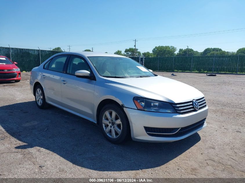 2015 VOLKSWAGEN PASSAT 1.8T S