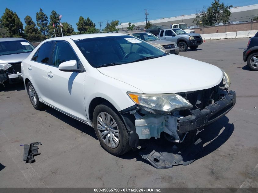 2012 TOYOTA CAMRY LE