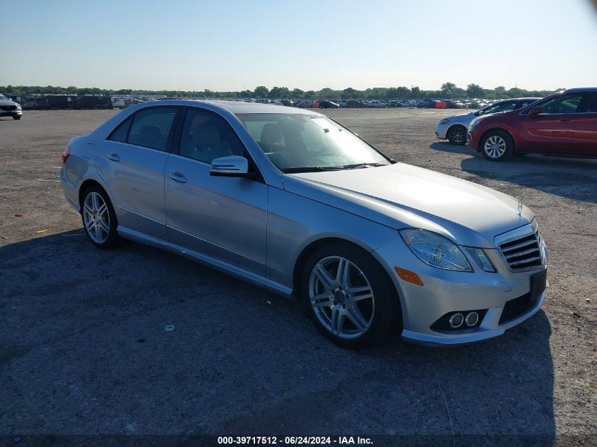 2010 MERCEDES-BENZ E 550