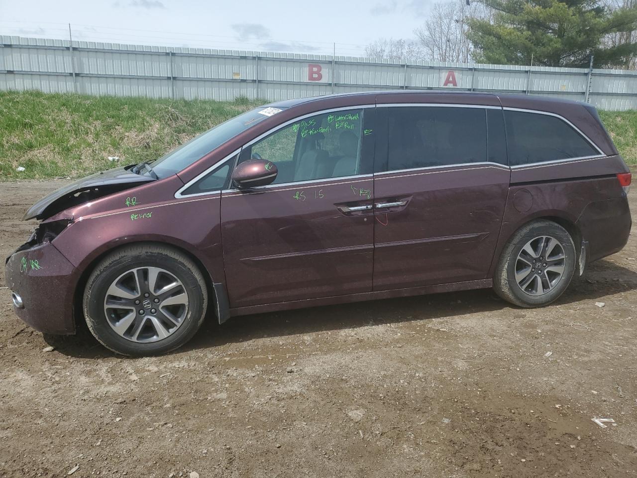 2015 HONDA ODYSSEY TOURING