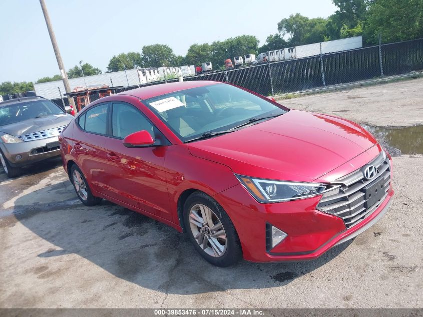 2019 HYUNDAI ELANTRA SEL