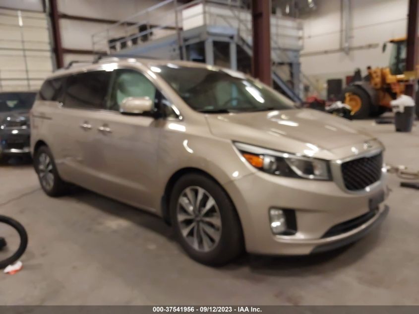 2015 KIA SEDONA SX