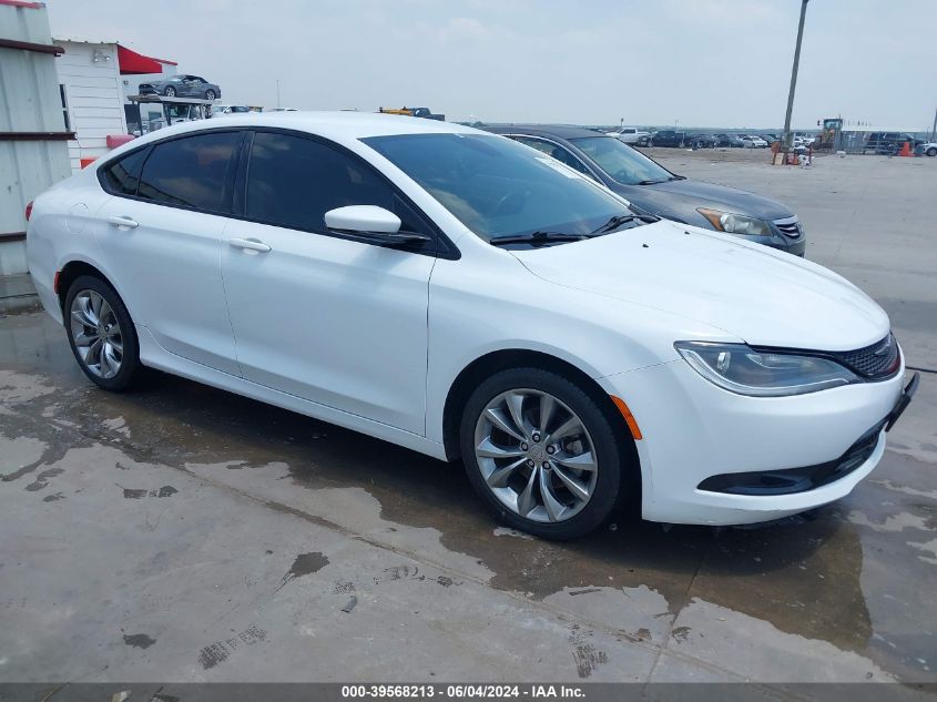 2015 CHRYSLER 200 S