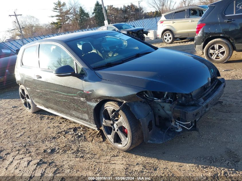 2015 VOLKSWAGEN GOLF GTI 2.0T S 2-DOOR