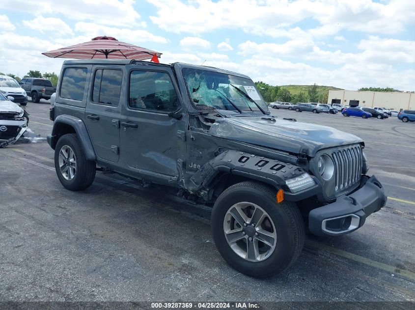 2021 JEEP WRANGLER UNLIMITED SAHARA 4X4