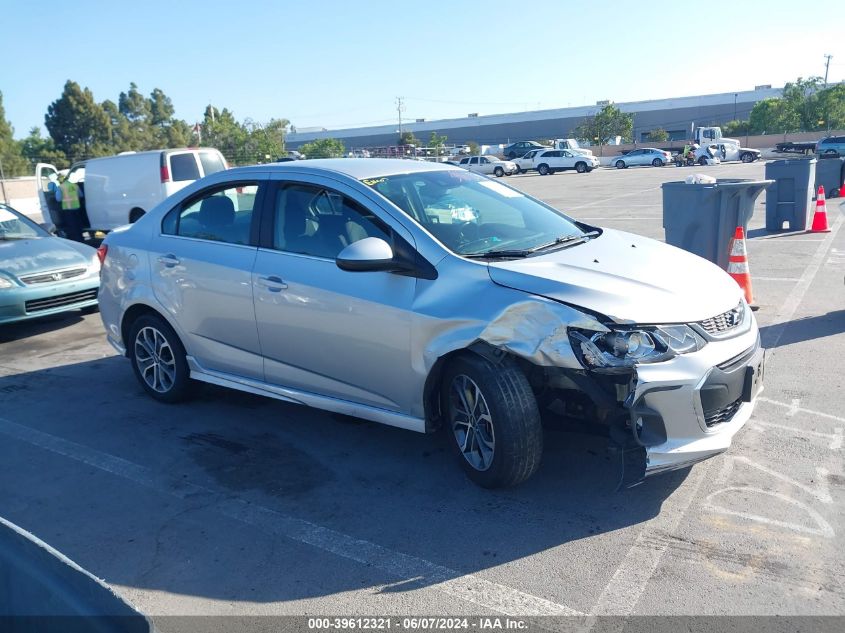 2017 CHEVROLET SONIC LT AUTO