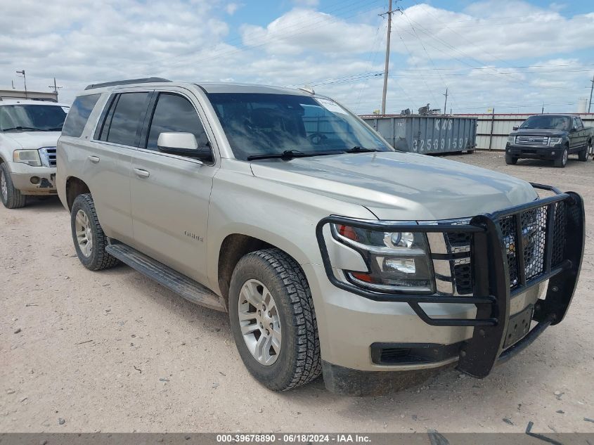 2016 CHEVROLET TAHOE LT