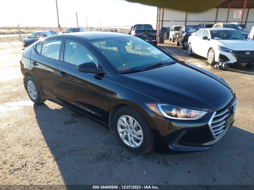 2018 HYUNDAI ELANTRA SE