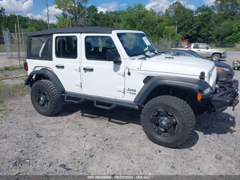 2018 JEEP WRANGLER UNLIMITED SPORT 4X4