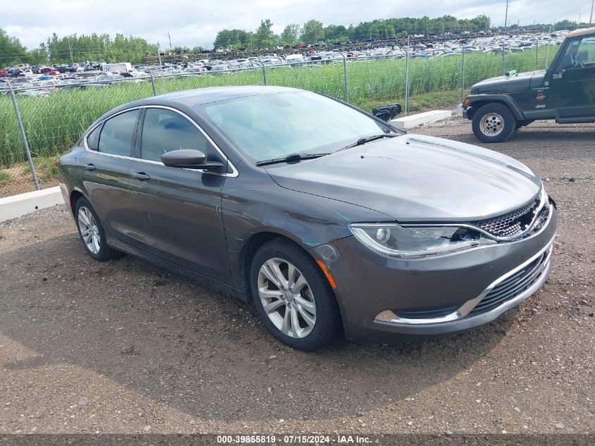 2016 CHRYSLER 200 LIMITED