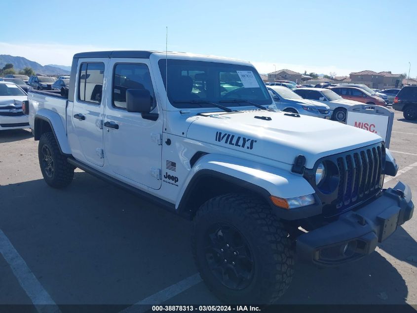 2023 JEEP GLADIATOR WILLYS 4X4