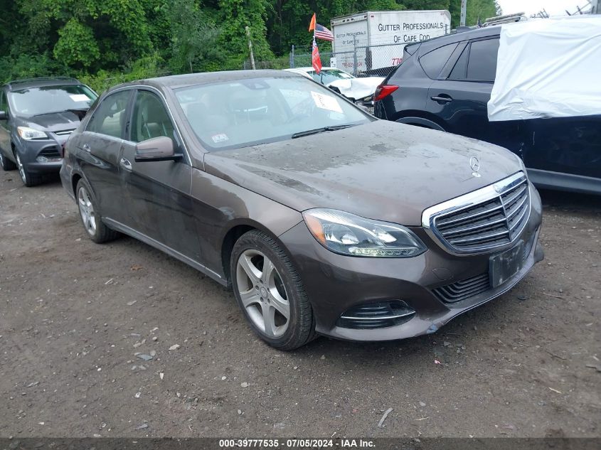 2014 MERCEDES-BENZ E 350 4MATIC