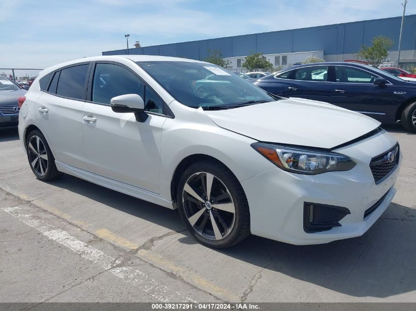 2018 SUBARU IMPREZA 2.0I SPORT