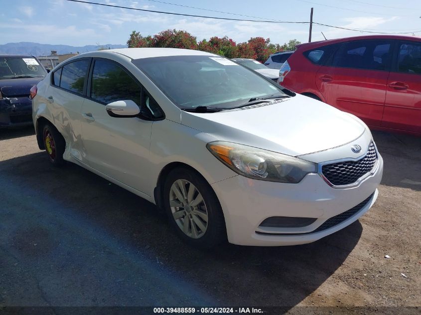 2015 KIA FORTE LX