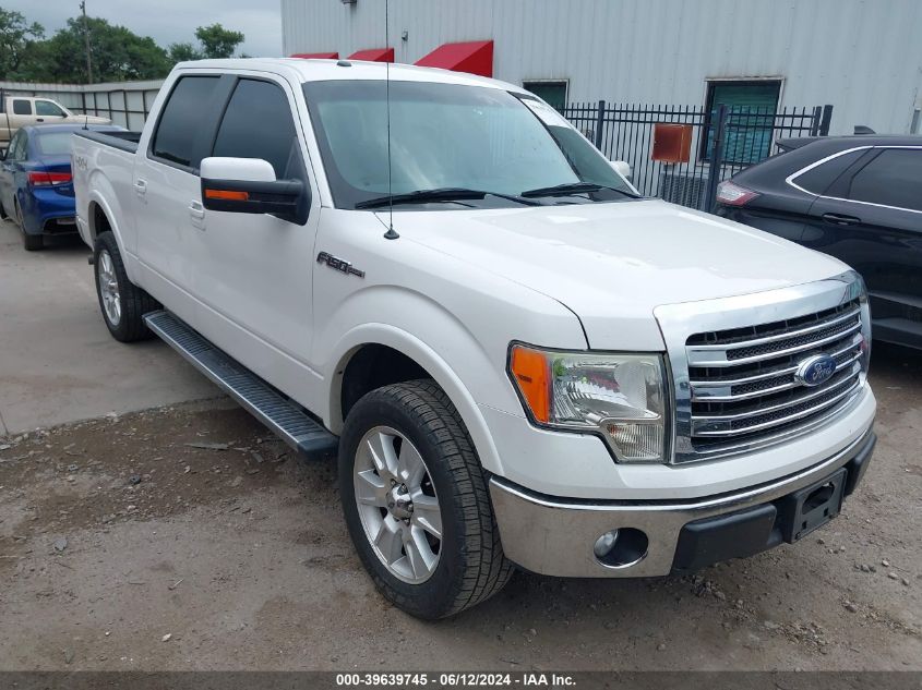 2013 FORD F-150 LARIAT