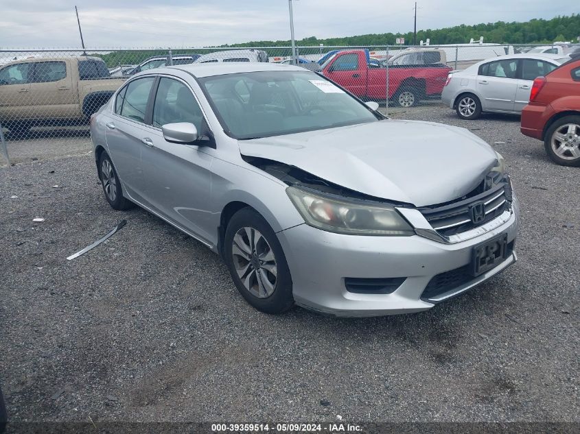 2013 HONDA ACCORD LX