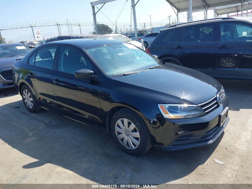 2016 VOLKSWAGEN JETTA 1.4T S