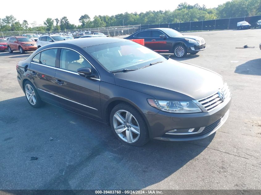 2013 VOLKSWAGEN CC 2.0T SPORT