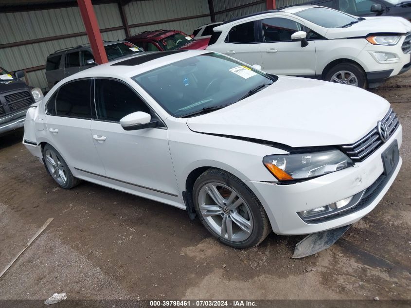 2015 VOLKSWAGEN PASSAT SEL