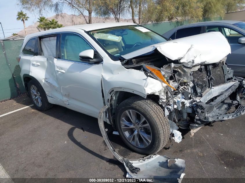 2015 TOYOTA HIGHLANDER LE PLUS V6