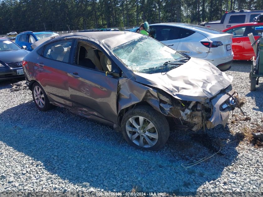 2013 HYUNDAI ACCENT GLS