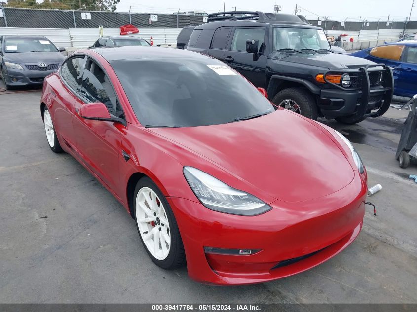 2018 TESLA MODEL 3 LONG RANGE/PERFORMANCE